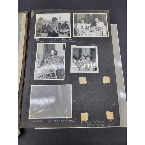 436 - PHOTOGRAPHS/POSTCARDS: mixed quantity in box, some in album, much loose, including several cabi... 