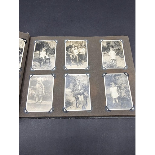 436 - PHOTOGRAPHS/POSTCARDS: mixed quantity in box, some in album, much loose, including several cabi... 