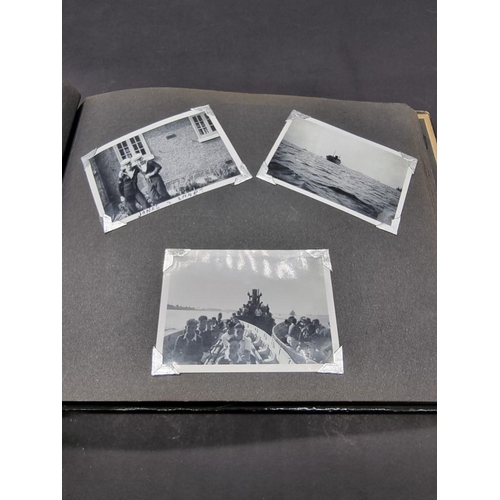 436 - PHOTOGRAPHS/POSTCARDS: mixed quantity in box, some in album, much loose, including several cabi... 