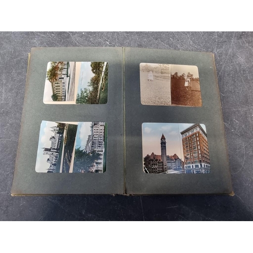 456 - PHOTOGRAPH ALBUMS: collection of 8 photograph albums, 19th-earlier 20thc, including domestic an... 