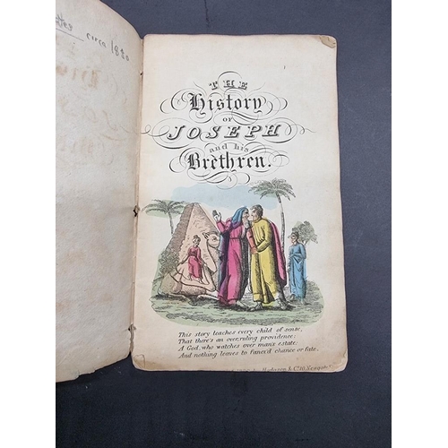 468 - JUVENILE BOOKS: 'The History of Joseph and his Brethren..': London, Hodgson & Co, n.d (circ... 