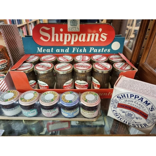 500 - SHIPPAM'S OF CHICHESTER: a similar lot, to include unused multipack of 12 jarred meat and fish ... 