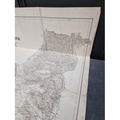 508 - PALESTINE: C R CONDER & H H KITCHENER: 'Map of Western Palestine from Surveys Conducted for the ... 