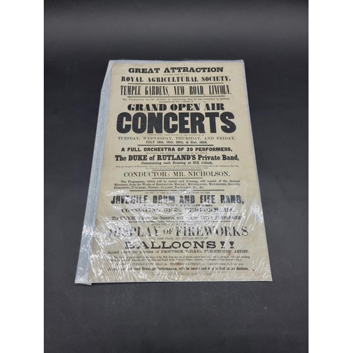 527 - EPHEMERA: ENTERTAINMENT & GAMES, assorted programmes, posters, etc., mostly 19thc. (Approx ... 