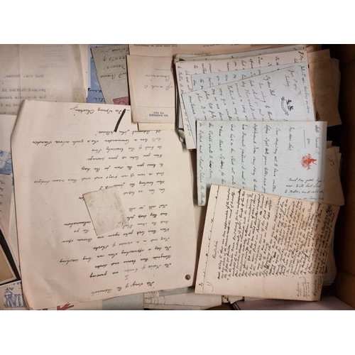 530 - NAVAL ARCHIVE: a large collection of letters, documents, diaries, ephemera and photographs relating ... 