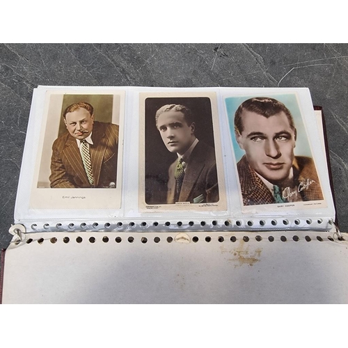 549 - ENTERTAINMENT: quantity in box, to include film stills and celebrity photographs (a few signed)... 