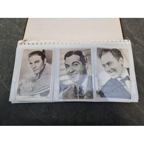 549 - ENTERTAINMENT: quantity in box, to include film stills and celebrity photographs (a few signed)... 