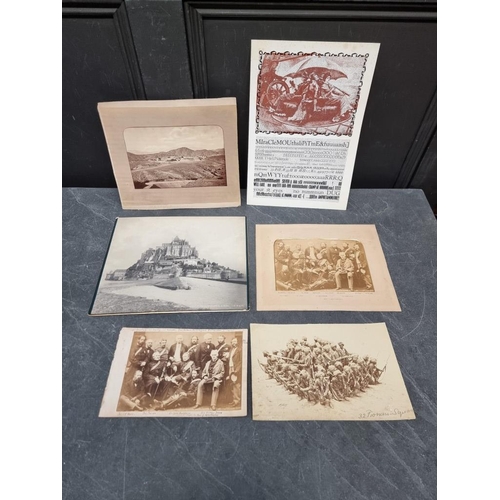 550 - MISCELLANEOUS EPHEMERA: a large quantity in box, to include ballad sheets, 19th century and lat... 