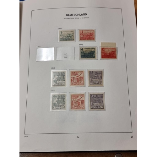 555 - STAMP COLLECTION: GERMANY: a comprehensive and neatly arranged collection of German stamps and posta... 