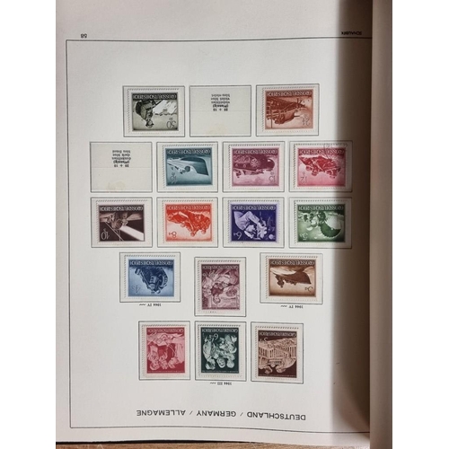 555 - STAMP COLLECTION: GERMANY: a comprehensive and neatly arranged collection of German stamps and posta... 