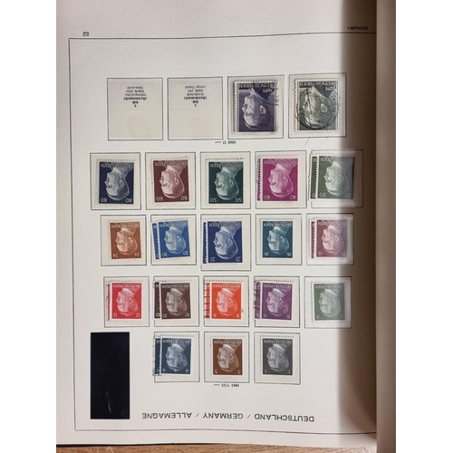 555 - STAMP COLLECTION: GERMANY: a comprehensive and neatly arranged collection of German stamps and posta... 