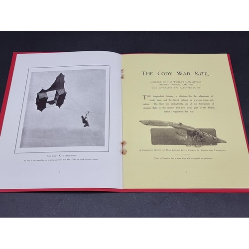 602 - AVIATION: 'The Cody Flyer': 12pp prospectus pub. Aldershot, Gale & Polden Ltd, 1908: illustratio... 