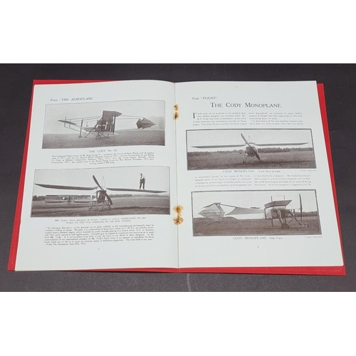 602 - AVIATION: 'The Cody Flyer': 12pp prospectus pub. Aldershot, Gale & Polden Ltd, 1908: illustratio... 