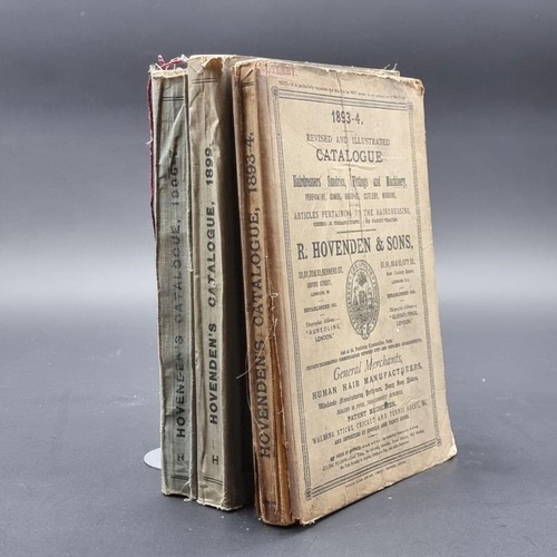 611 - TRADE CATALOGUES: HAIRDRESSERS REQUISITES: a group of 3 trade catalogues of hairdresser's sundries, ... 