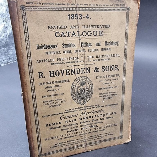 611 - TRADE CATALOGUES: HAIRDRESSERS REQUISITES: a group of 3 trade catalogues of hairdresser's sundries, ... 