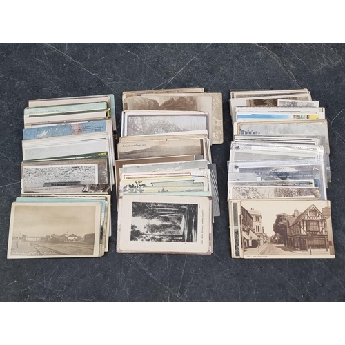 614 - POSTCARDS: collection of approx 270+ mixed postcards, interesting group including some RP views... 