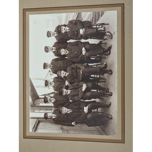 620 - CORNWALL: RAILWAYS: albumen print photograph of signalman in box at unidentified Cornish station by ... 