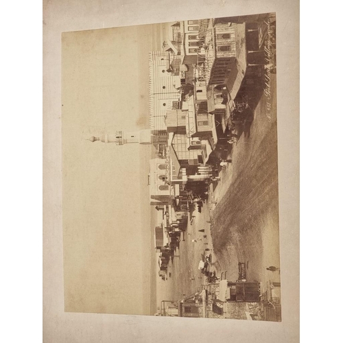 620 - CORNWALL: RAILWAYS: albumen print photograph of signalman in box at unidentified Cornish station by ... 