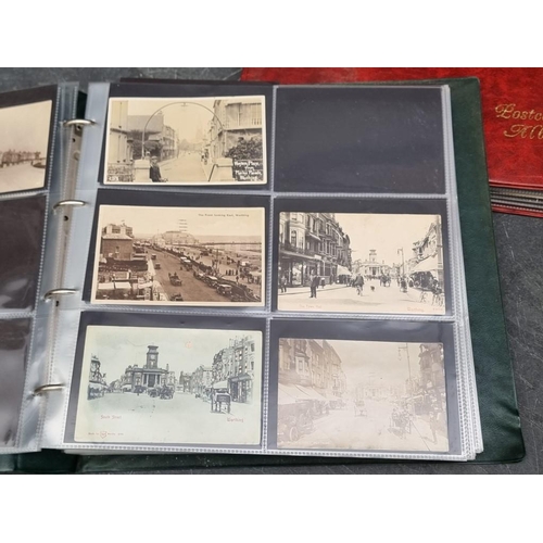 623 - POSTCARDS: WORTHING & LANCING: a good collection of approx 700 postcards, housed in 4 moder... 