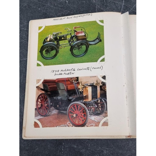 625 - POSTCARDS: TRANSPORT: a collection housed in 3 albums, comprising railways (cross-period, many ... 