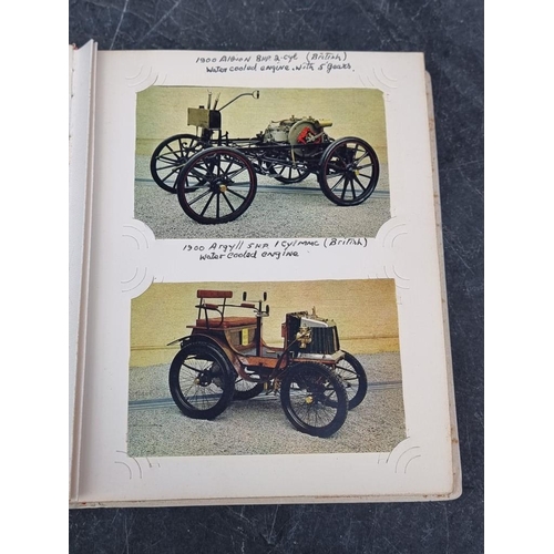 625 - POSTCARDS: TRANSPORT: a collection housed in 3 albums, comprising railways (cross-period, many ... 