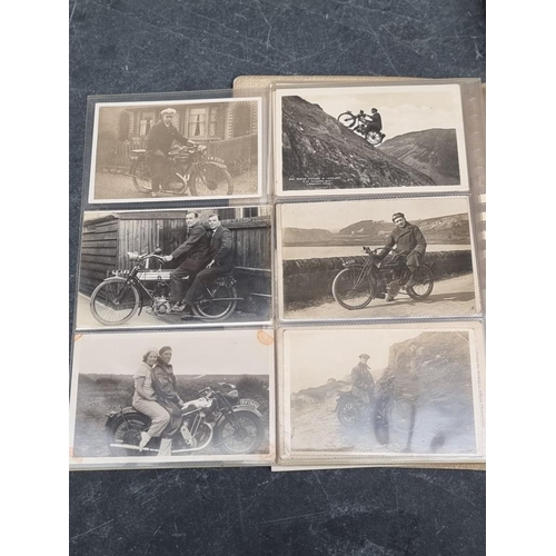 625 - POSTCARDS: TRANSPORT: a collection housed in 3 albums, comprising railways (cross-period, many ... 