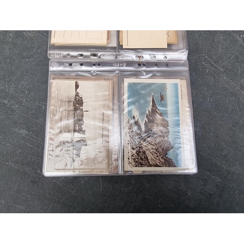 627 - POSTCARDS: LIGHTHOUSES: 3 albums of postcards, comprising 2 of lighthouses and one of piers and... 