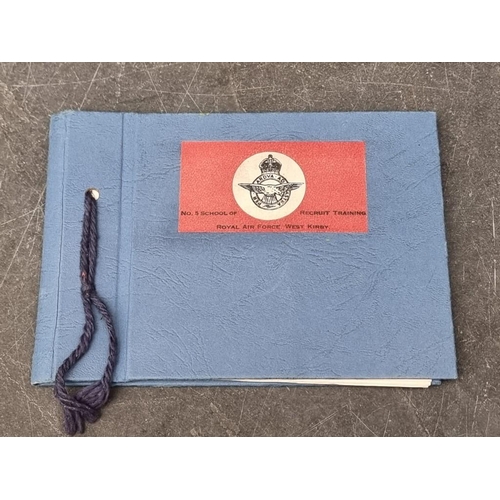 628 - MILITARY: small album containing 14 World War I period embroidered silk types, including 2nd Qu... 