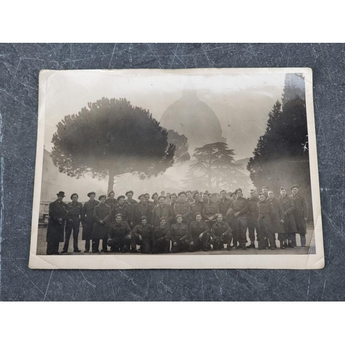 628 - MILITARY: small album containing 14 World War I period embroidered silk types, including 2nd Qu... 