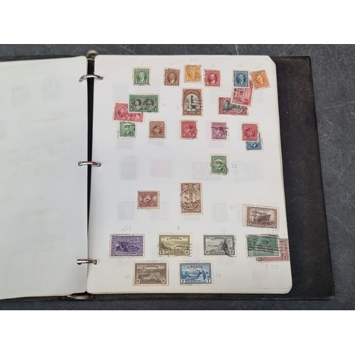 632 - STAMPS: miscellaneous collection housed in 12 albums, one tin and loose. (Box)