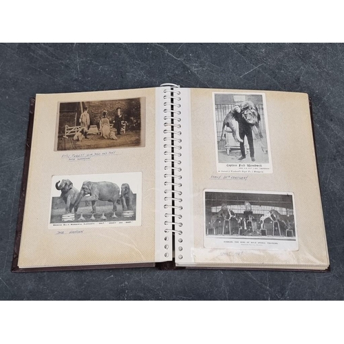 636 - CIRCUS: a collection of photographs, postcards and ephemera related, early to late 20th century sele... 