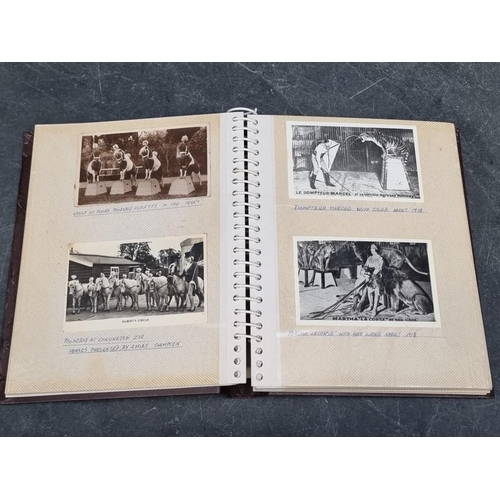 636 - CIRCUS: a collection of photographs, postcards and ephemera related, early to late 20th century sele... 