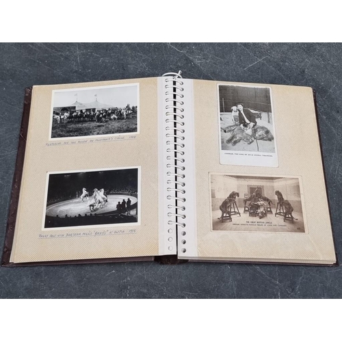 636 - CIRCUS: a collection of photographs, postcards and ephemera related, early to late 20th century sele... 