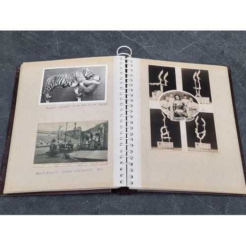 636 - CIRCUS: a collection of photographs, postcards and ephemera related, early to late 20th century sele... 