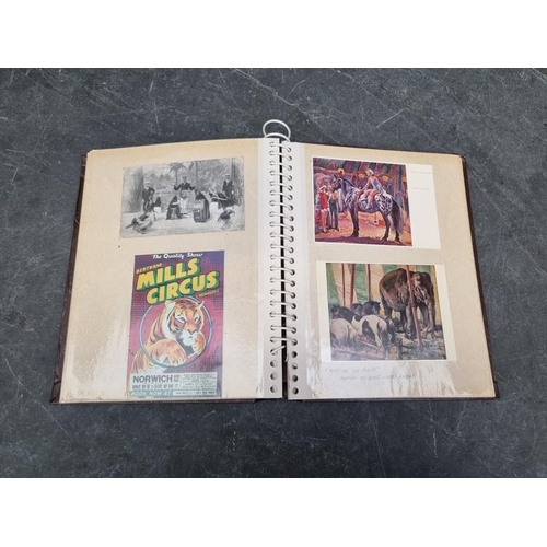 636 - CIRCUS: a collection of photographs, postcards and ephemera related, early to late 20th century sele... 