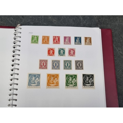 637 - STAMPS: GERMANY: well arranged collection in 3 albums. 