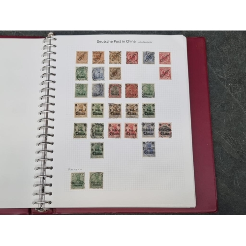 637 - STAMPS: GERMANY: well arranged collection in 3 albums. 