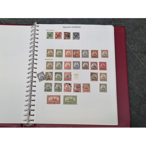 637 - STAMPS: GERMANY: well arranged collection in 3 albums. 