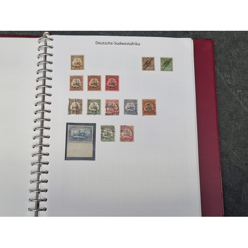 637 - STAMPS: GERMANY: well arranged collection in 3 albums. 