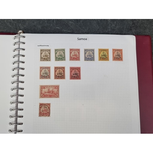 637 - STAMPS: GERMANY: well arranged collection in 3 albums. 