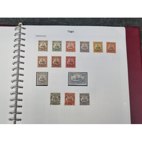 637 - STAMPS: GERMANY: well arranged collection in 3 albums. 