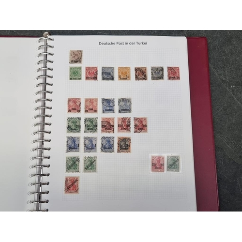 637 - STAMPS: GERMANY: well arranged collection in 3 albums. 