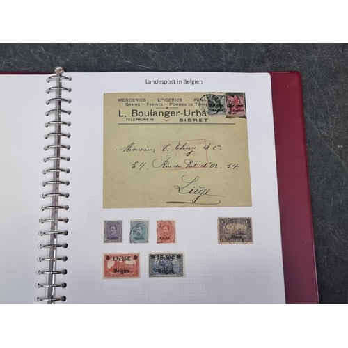 637 - STAMPS: GERMANY: well arranged collection in 3 albums. 