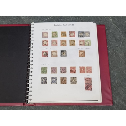 637 - STAMPS: GERMANY: well arranged collection in 3 albums. 