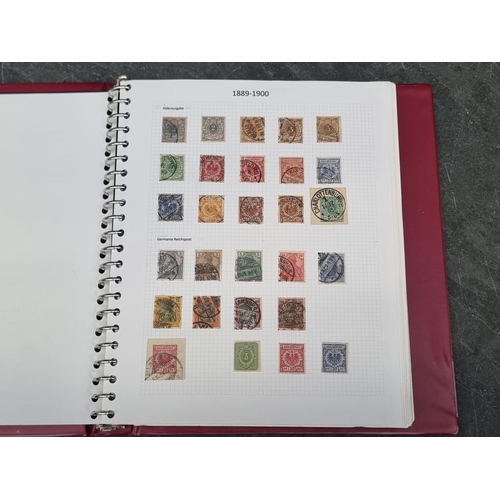 637 - STAMPS: GERMANY: well arranged collection in 3 albums. 