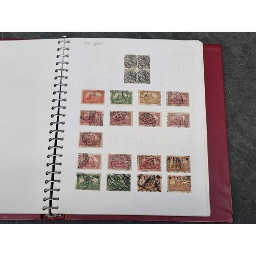 637 - STAMPS: GERMANY: well arranged collection in 3 albums. 