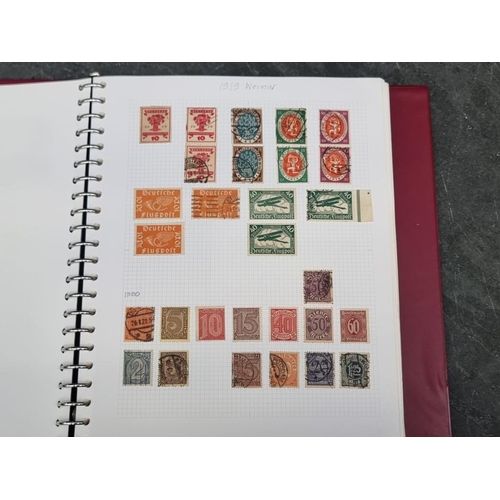 637 - STAMPS: GERMANY: well arranged collection in 3 albums. 