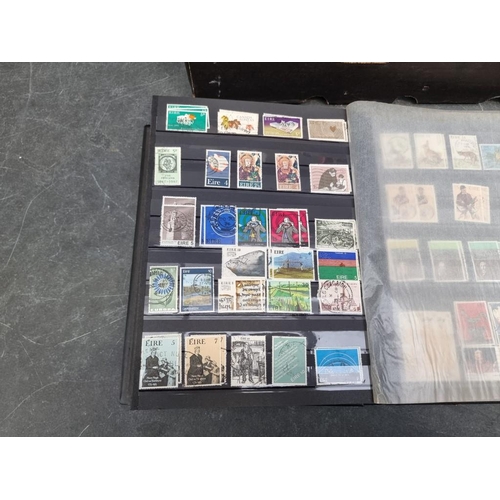 639 - STAMPS: mixed selection housed in 10 albums and box. (Tray)