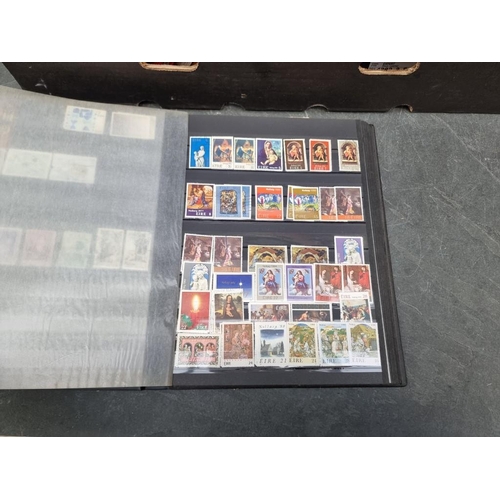 639 - STAMPS: mixed selection housed in 10 albums and box. (Tray)