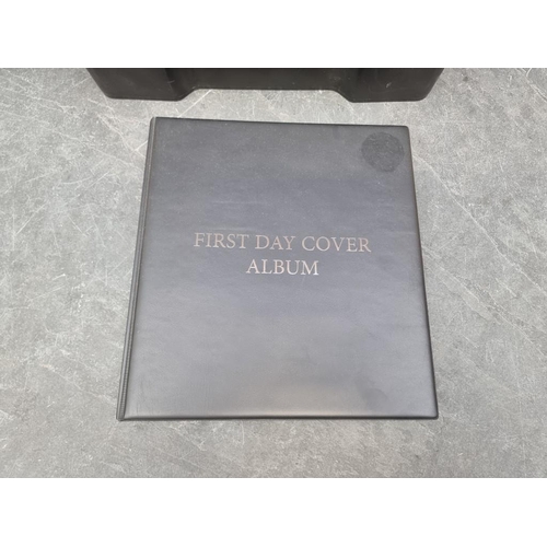 640 - FIRST DAY COVERS: a collection, housed in 4 albums. (Box)